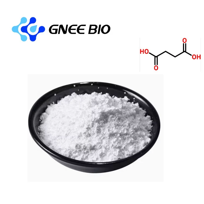 高純度99％食物添加物のコハク酸CAS 110-15-6